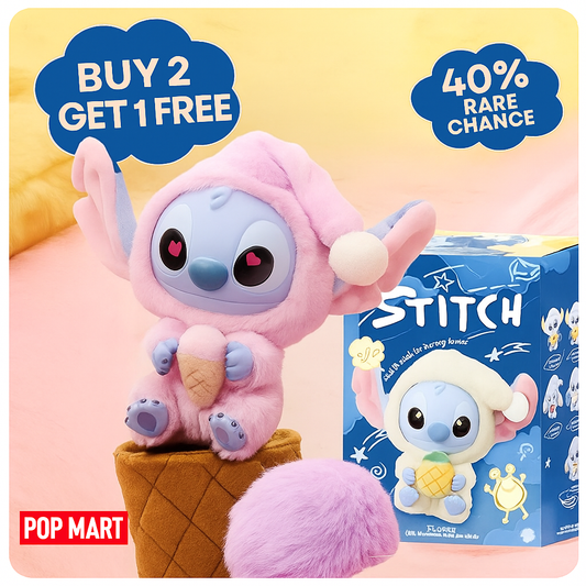 Labubu Stitch Disney Peluche Surprise  - Mystery Box
